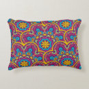 Recherche de mandala indien coussins Abstrait