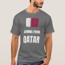 Recherche de drapeau qatar tshirts Pays