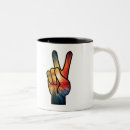 Recherche de harmonie tasses Hippie