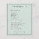 Recherche de typographie prospectus Simple