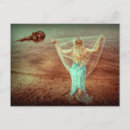 Recherche de mer vintage cartes postales Sirène