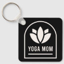Zoek naar yoga leraar sleutelhangers For her