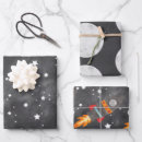 Recherche de fusée papier cadeau Espace