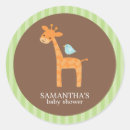 Recherche de safari baby shower autocollants Garçon