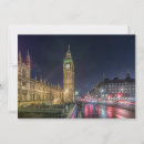 Recherche de ville de londres vœux cartes Nuit