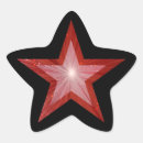 Recherche de étoile noire autocollants Rouge