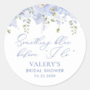 Recherche de fleurs bleues autocollants Calligraphie