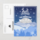 Recherche de père noël traîneau cartes postales Flocons de neige