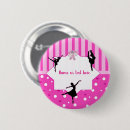 Recherche de silhouette de danse badges Ballerine
