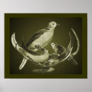 Recherche de oiseau sur la branche posters Pour elle