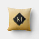 Recherche de or jaune coussins Monogramme