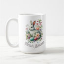 Recherche de lapin heureux tasses Fleur