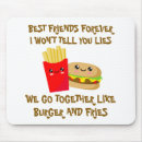 Recherche de burger tapis souris Restauration rapide