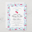 Recherche de cerises invitations Future maman