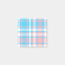 Recherche de tartan post its Rose