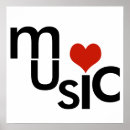 Recherche de musique électronique posters Typographie