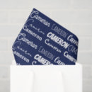 Zoek naar marineblauw tissue papier Naam