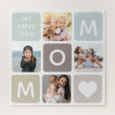 Recherche de mom puzzles Collage photo