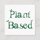 Recherche de plante naturel cartes visite Vert