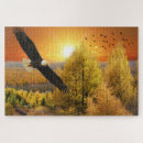 Recherche de aigle puzzles Paysage