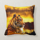 Recherche de la vie sauvage coussins Tigre