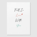 Recherche de minimalisme vœux cartes Coeur