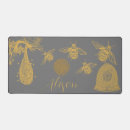 Recherche de abeille vintage tapis souris Floral