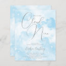 Recherche de clouds bridal shower invitations Élégant