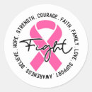 Recherche de courage cancer sein autocollants Sensibilisation