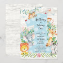Recherche de de jungle anniversaire invitations Parti