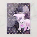 Recherche de ours pourpre cartes postales Violet