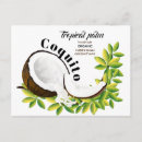 Recherche de noix de coco cartes postales Fruits tropicaux