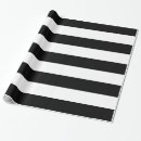 Recherche de rayé noir et blanc papier cadeau Rayure