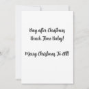 Recherche de claus noël invitations Plage