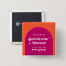 Recherche de soleil carrés badges Rose
