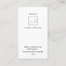Recherche de internationale cartes visite Restaurant