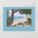 Recherche de plages grecques cartes postales Île grecque