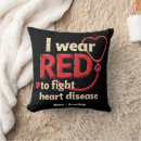 Recherche de maladie coussins Rouge