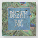 Zoek naar pauw veren onderzetters Fotografie