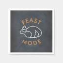 Zoek naar grappige thanksgiving servetten Minimalistisch
