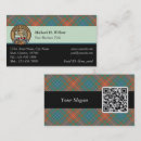 Zoek naar schots visitekaartjes Tartan