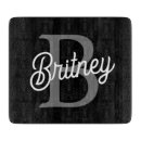 Recherche de monogramme planches à découper Noir