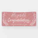 Recherche de pink graduation banderoles Élégant