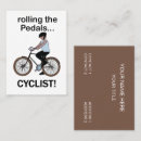 Zoek naar fietsers visitekaartjes Sport