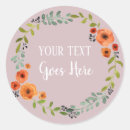 Recherche de bougie rose autocollants Fait maison