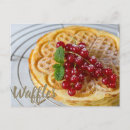 Recherche de gaufre cartes postales Nourriture