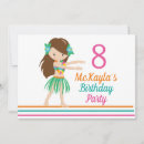 Recherche de hula girl invitations Luau
