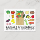 Recherche de fruits et légumes cartes visite Chef