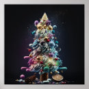 Recherche de bonbons colorés posters Noël