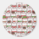 Recherche de noël de chat magnets Chats